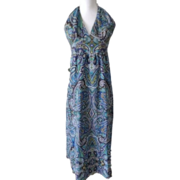 Tommy Bahama Dresses & Skirts - TOMMY Bahama Paisley Maxi Halter Dress M